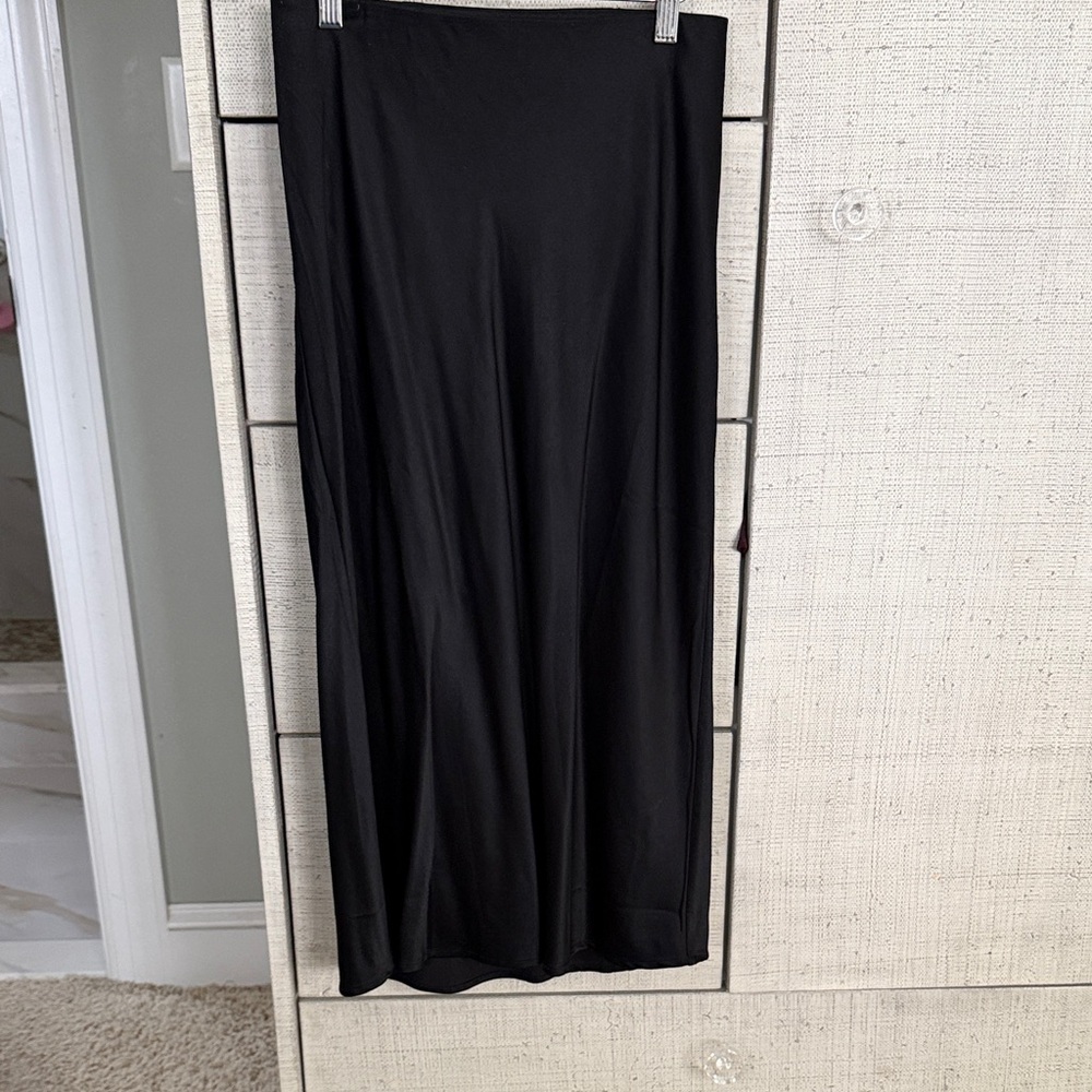 Sanctuary Black Midi Skirt